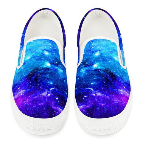 Icy Way - White Slip On Shoes