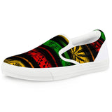 Rasta - White Slip On Shoes