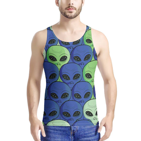 Spaced Out - Men's All Over Print Tank