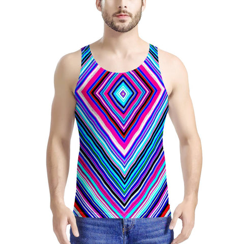 Illusions - Men's All Over Print Tank