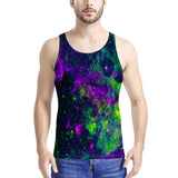 Green Galaxy - Men's All Over Print Tank