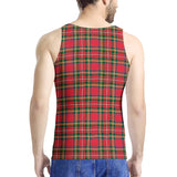 Red Plaid - Men's All Over Print Tank