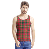 Red Plaid - Men's All Over Print Tank