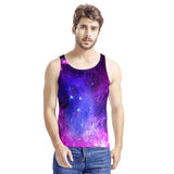 Pink Galaxy - Men's All Over Print Tank