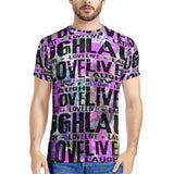 Live Laugh Love New Men's All Over Print T-shirt