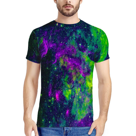 Green Galaxy - New Men's All Over Print T-shirt