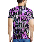 Live Laugh Love Men's All Over Print T-shirt