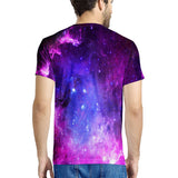 Pink Galaxy - Men's All Over Print T-shirt