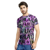 Live Laugh Love Men's All Over Print T-shirt