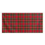 Red Plaid - Bath Towel