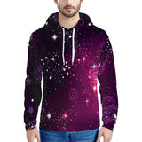 Cosmic Sparkle - Men's All Over Print Hoodie