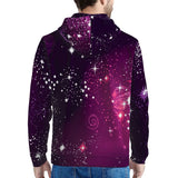 Cosmic Sparkle - Men's All Over Print Hoodie