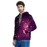 Cosmic Sparkle - Men's All Over Print Hoodie