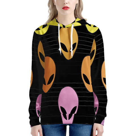 Alien Invasion - Women's All Over Print Hoodie