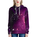 Cosmic Sparkle - Women's All Over Print Hoodie