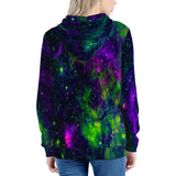 Green Galaxy - Women's All Over Print Hoodie