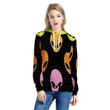 Alien Invasion - Women's All Over Print Hoodie