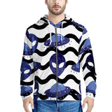 Outta Here - Men's All Over Print Zip Hoodie