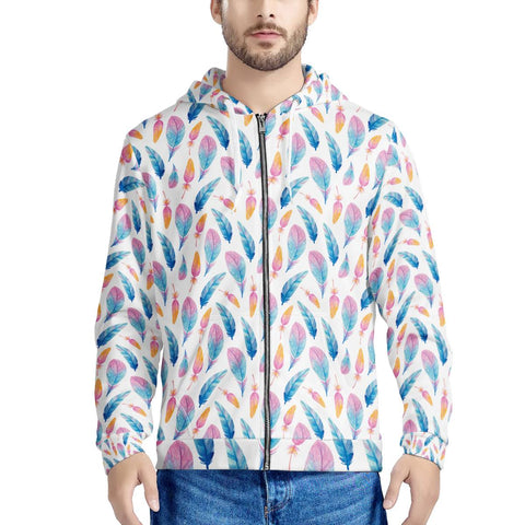 Fly Away - Men's All Over Print Zip Hoodie