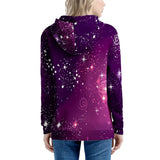 Cosmic Sparkle - Women's All Over Print Zip Hoodie