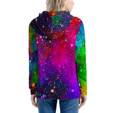 Acid Rainbow - Women's All Over Print Zip Hoodie