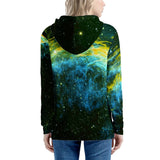 Golden Way Women's All Over Print Zip Hoodie