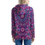 Garden Goddess - Women's All Over Print Zip Hoodie