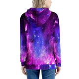 Pink Galaxy - Women's All Over Print Zip Hoodie