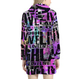 Live Laugh Love Women's Hoodie Dress