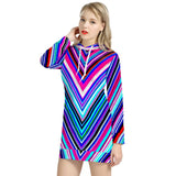 Illusions - Women's Hoodie Dress