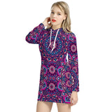 Garden Goddess - Women's Hoodie Dress