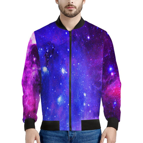 Pink Galaxy - Men's Bomber Jacket