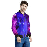 Pink Galaxy - Men's Bomber Jacket