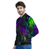 Green Galaxy - Men's Bomber Jacket