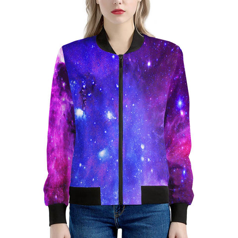 Pink Galaxy - Women's Bomber Jacket