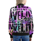 Live Laugh Love Women's Bomber Jacket