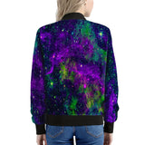 Green Galaxy - Women's Bomber Jacket