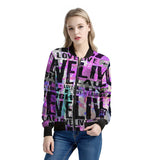 Live Laugh Love Women's Bomber Jacket