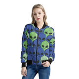 Spaced Out - Women's Bomber Jacket