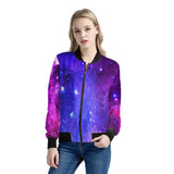 Pink Galaxy - Women's Bomber Jacket