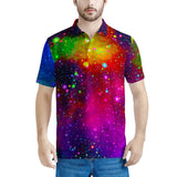 Acid Rainbow - Men's All Over Print Polo Shirt