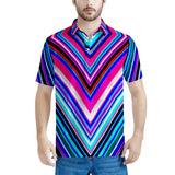 Illusions - Men's All Over Print Polo Shirt