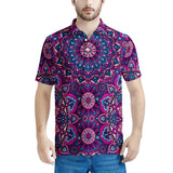 Garden Goddess - Men's All Over Print Polo Shirt