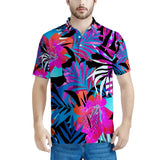 Summer Days - Men's All Over Print Polo Shirt