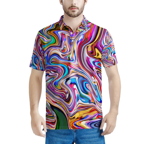 Lucid Dream - Men's All Over Print Polo Shirt