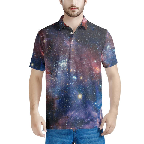 Light Year - Men's All Over Print Polo Shirt