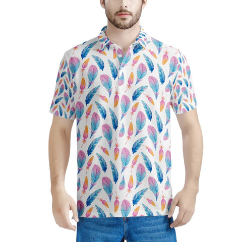 Fly Away - Men's All Over Print Polo Shirt