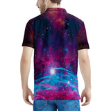 Deep Space - Men's All Over Print Polo Shirt