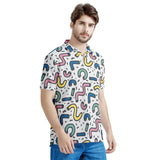 Gettin' Jiggy - Men's All Over Print Polo Shirt