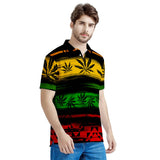 Rasta - Men's All Over Print Polo Shirt